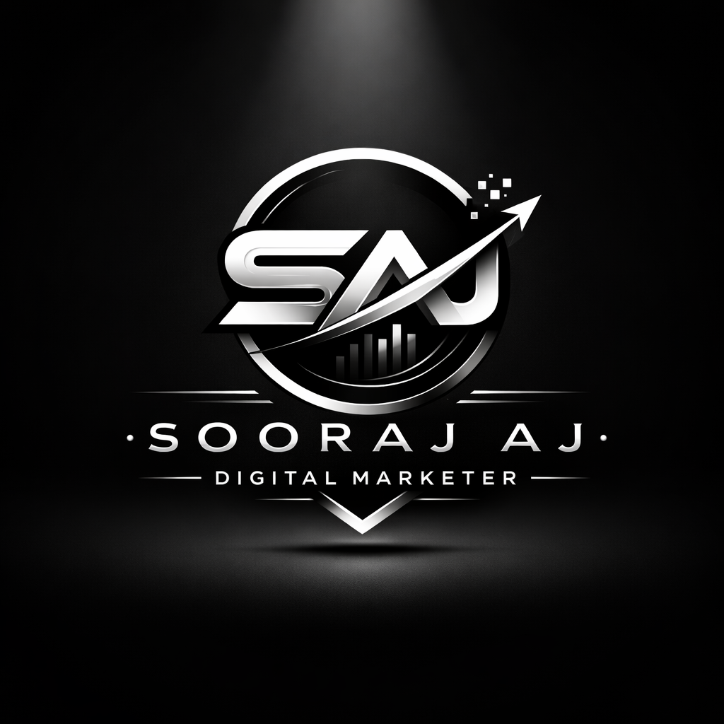 sooraj aj digital marketer logo